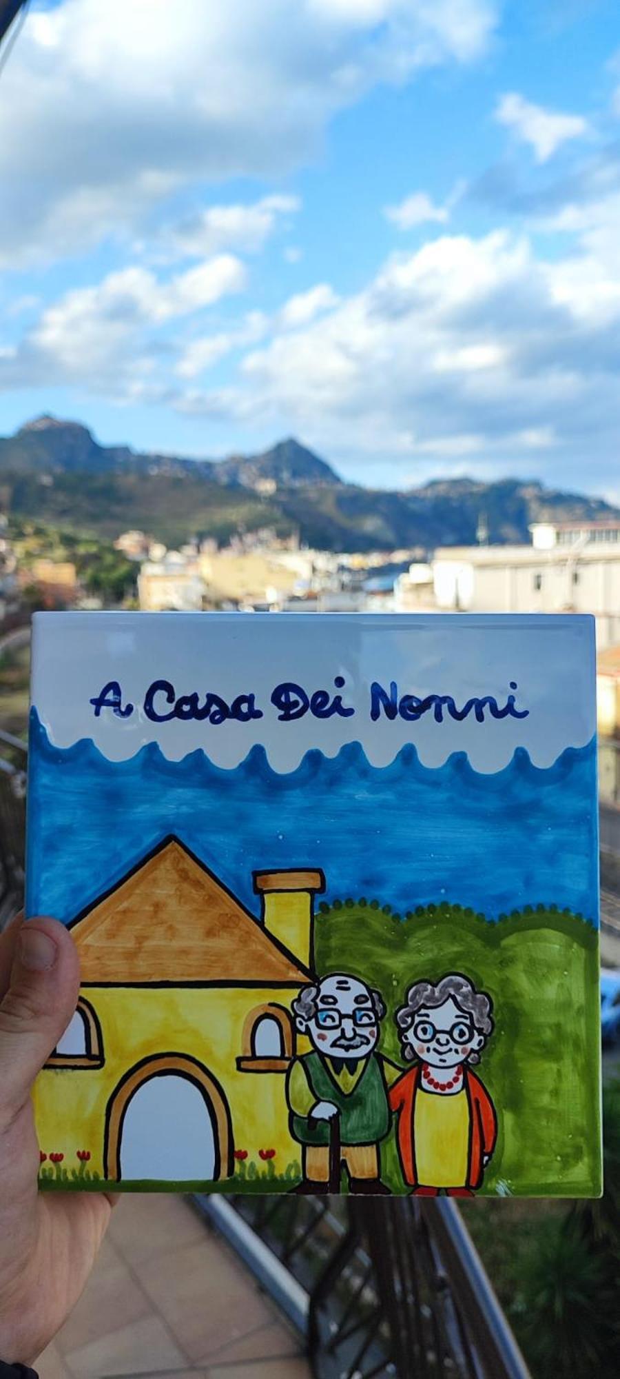 A Casa Dei Nonni Apartman Giardini-Naxos Kültér fotó